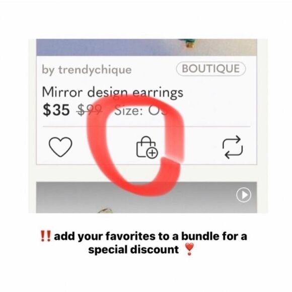 Flower statement earrings #629 - Picture 5 of 5